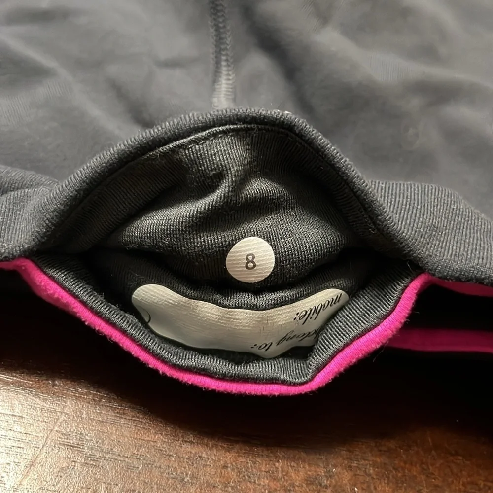 Lululemon low rise, biker short - Picture 3 of 6